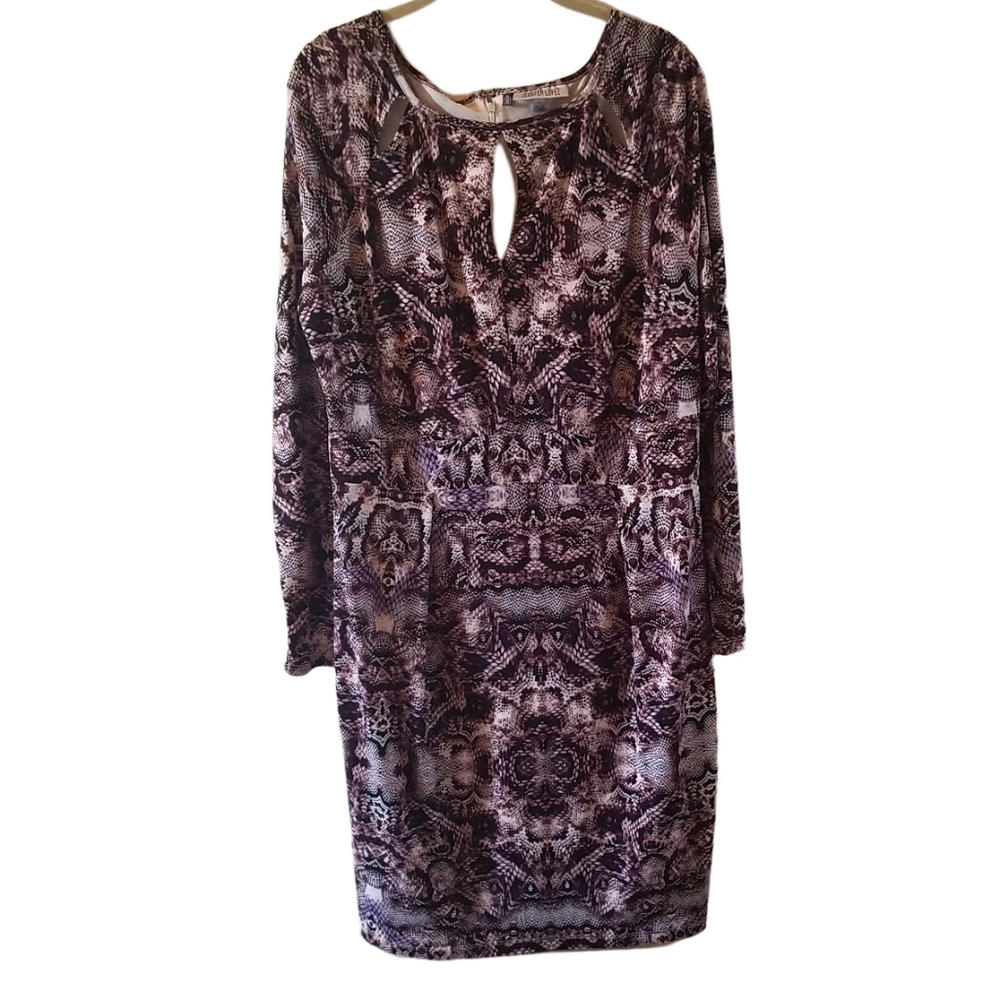 Jennifer Lopez Reptile Print Dress Size XL NWOT